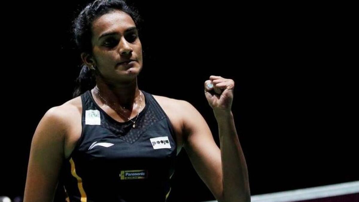 Indian badminton star PV Sindhu