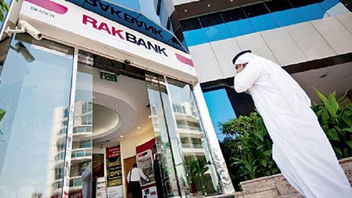 RAKBank's customer deposits grew by Dh118 million to Dh36.9 billion compared to 2019. — File photo