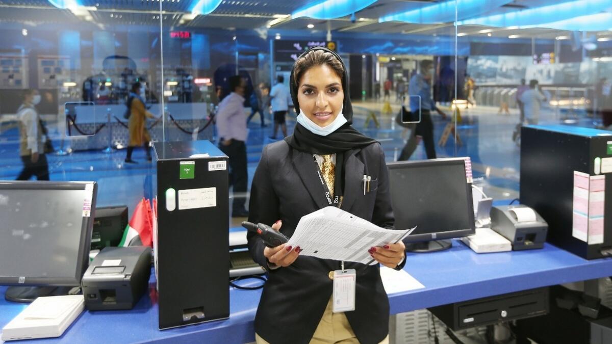 Special Report, Emirati, Dubai Metro station master, going places