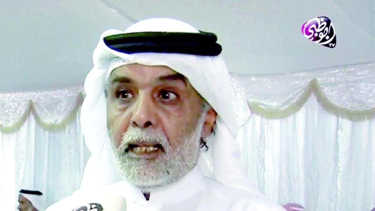 Hussein Al Bureiki, father of the Emirati boy who drowned.