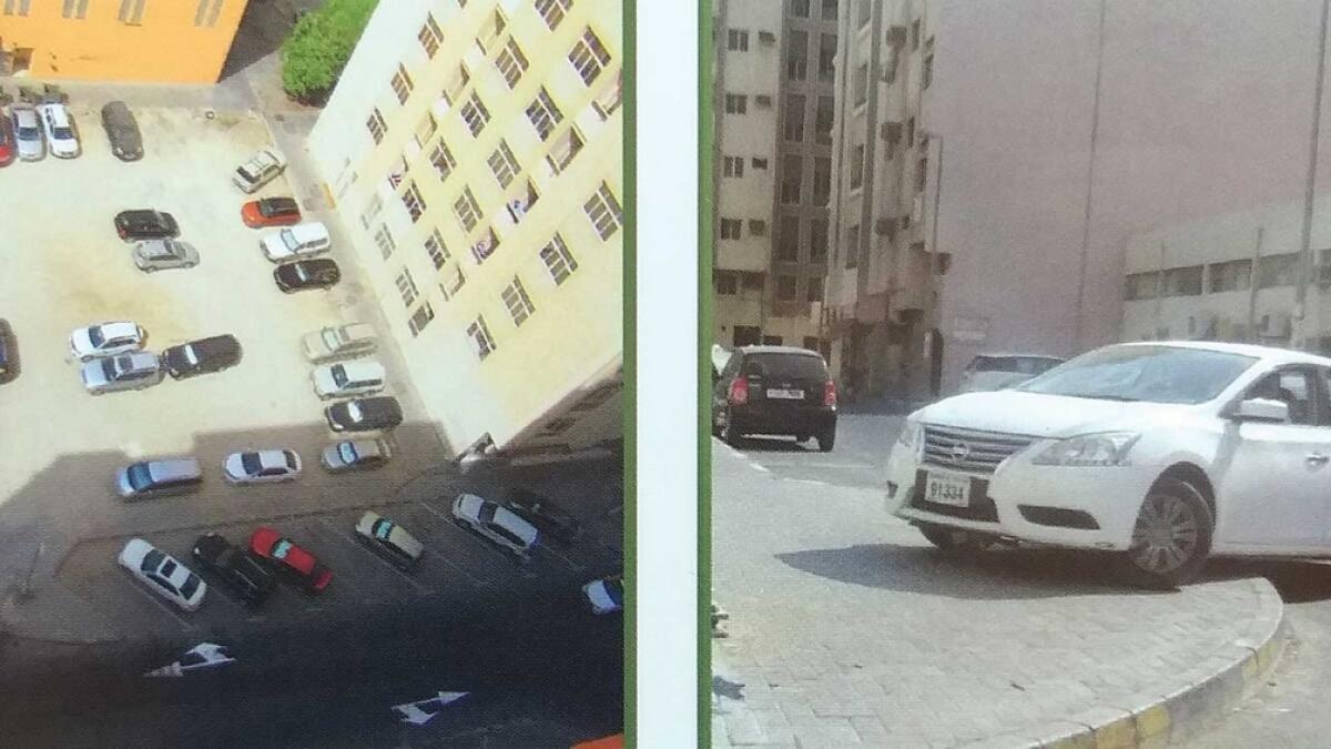 Fine, Sharjah, parking lot, UAE, Sharjah Municipality
