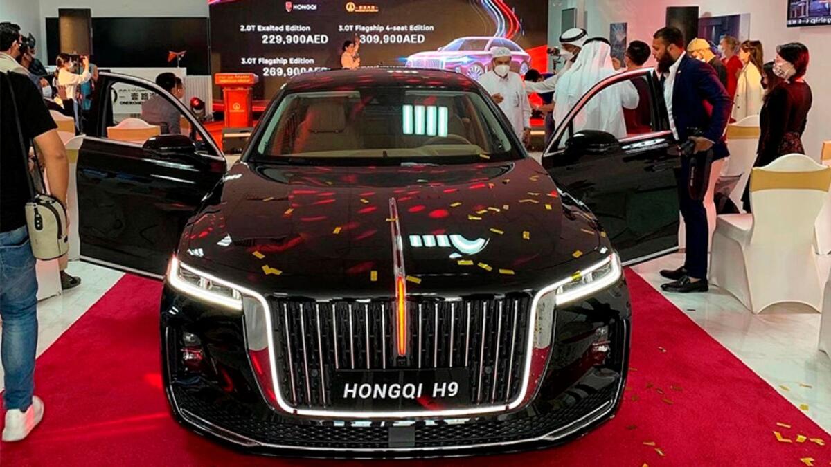 Hongqi is implementing its strategy to go global with firm steps through establishment of sales network in UAE. — Supplied photo