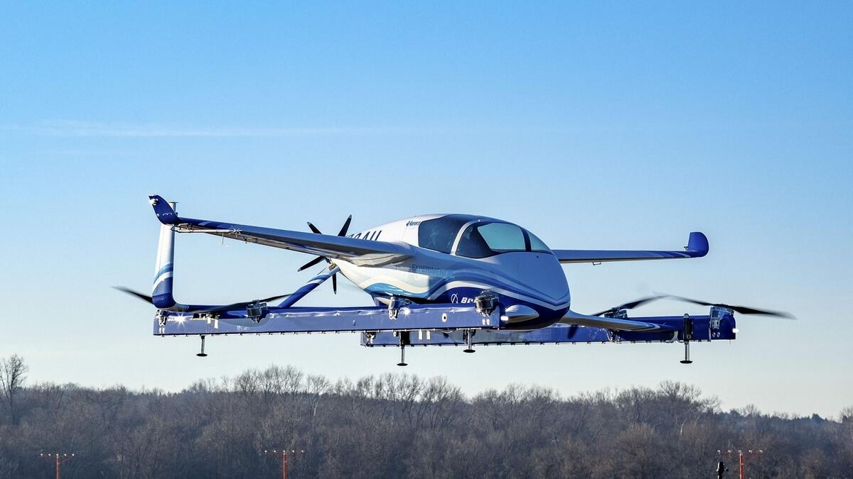 We have lift-off: Boeings flying car test a success