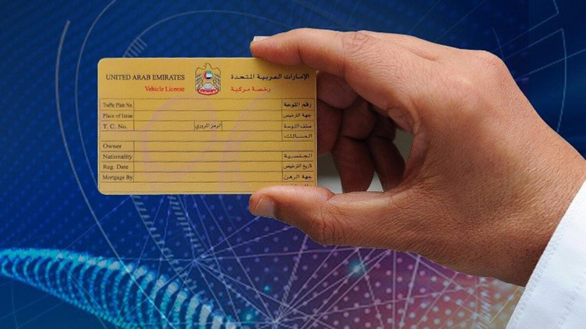 Abu Dhabi issues permanent vehicle registration cards