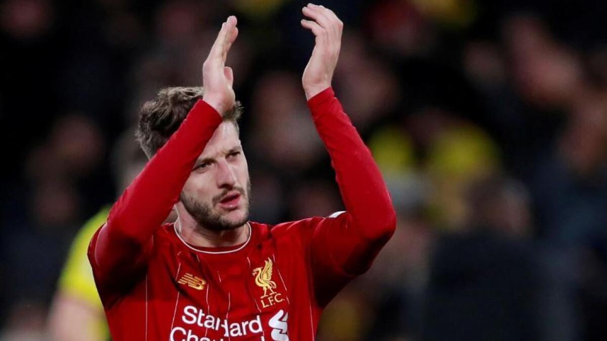 Adam Lallana joined Liverpool in 2014 after making his name with Southampton. (Reuters)