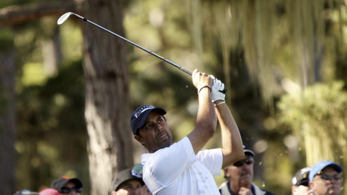 Arjun Atwal became the PGA Tour's first Indian winner at the 2010 Wyndham Championship. - Reuters file