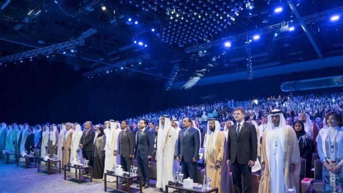 Mohamed bin Zayed attends World Future Energy Summit opening