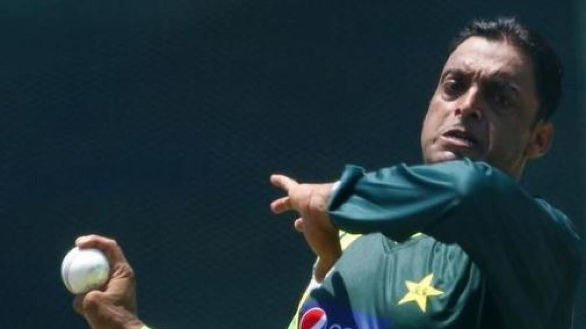 Former Pakistan fast bowler Shoaib Akhtar