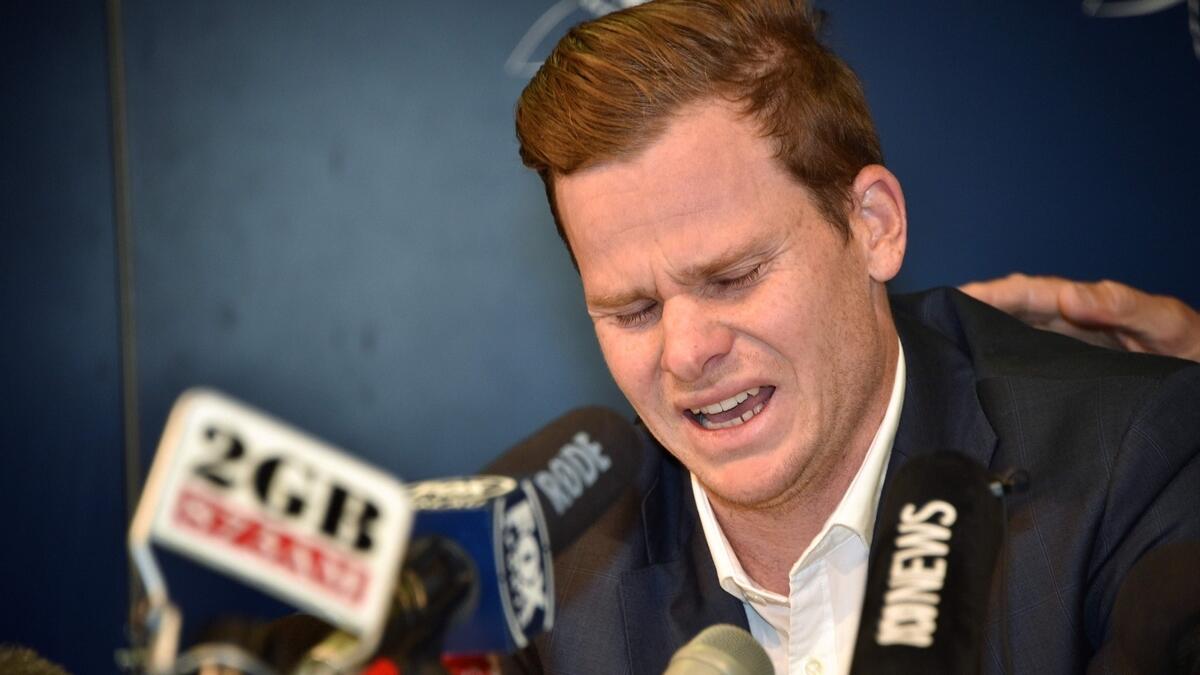 Video: Tearful Smith takes full responsibility for ball-tampering scandal