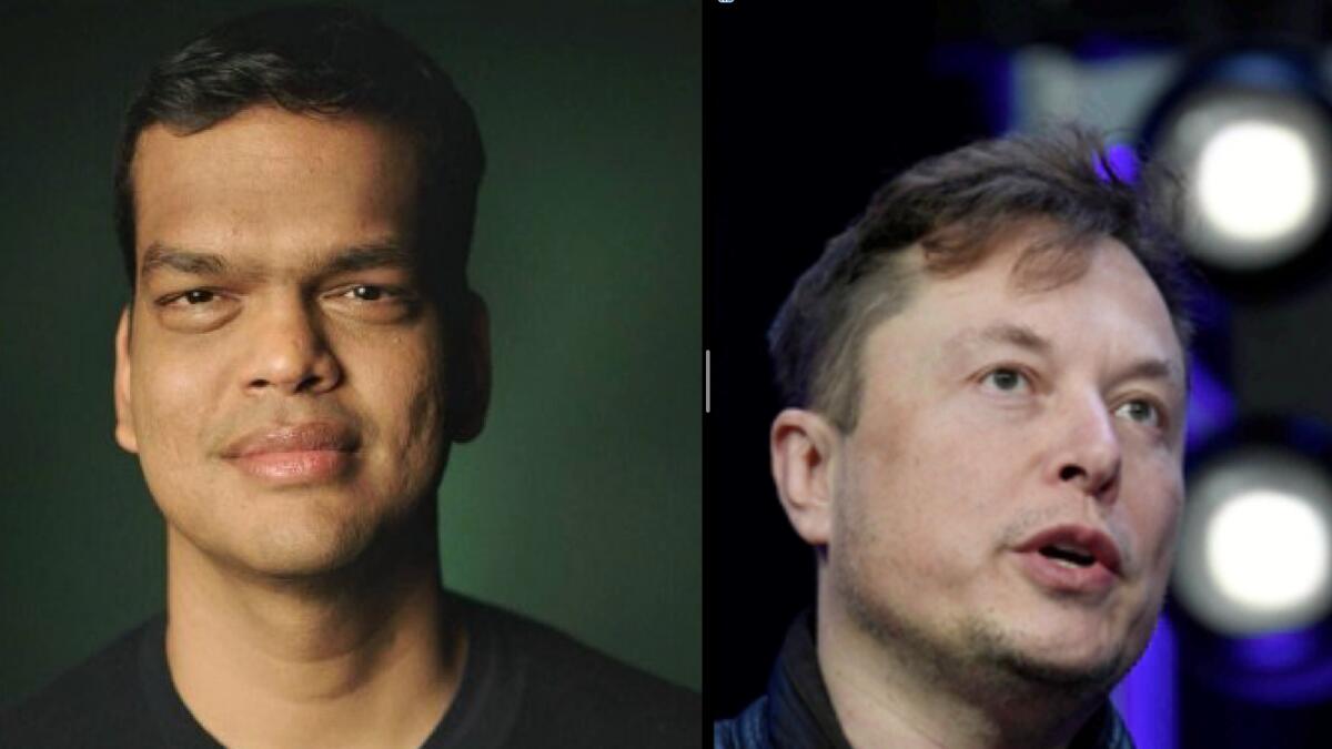 Sriram Krishnan and Elon Musk.