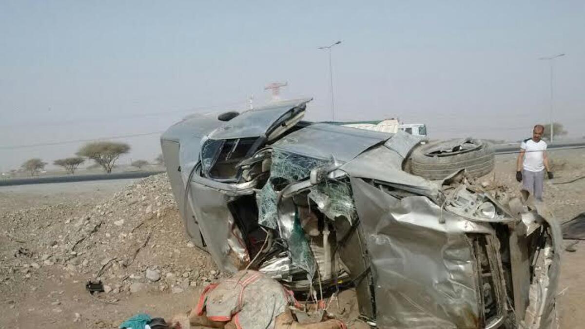 2 killed as car rams into camels in RAK