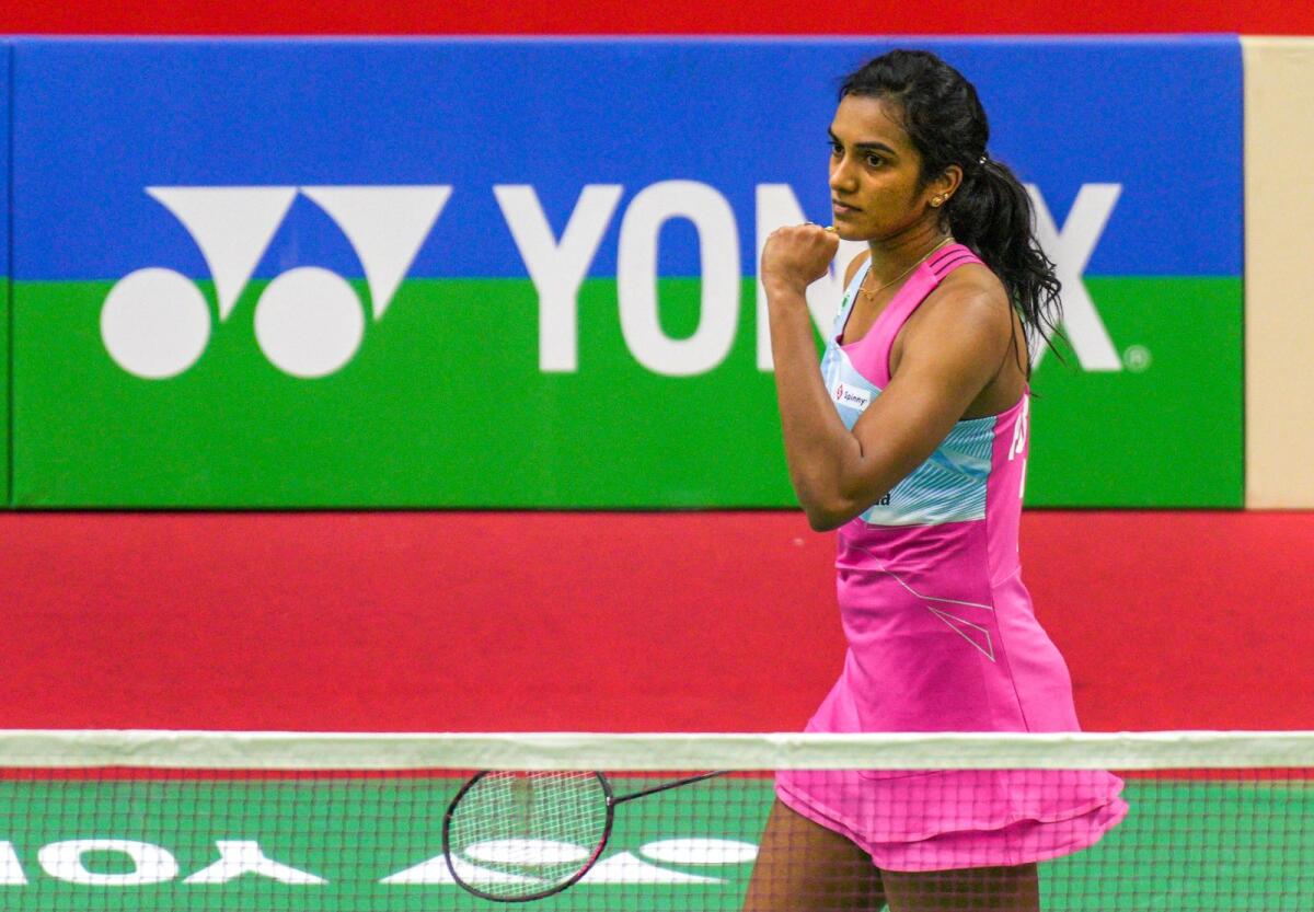 Indian badminton player PV Sindhu. — PTI