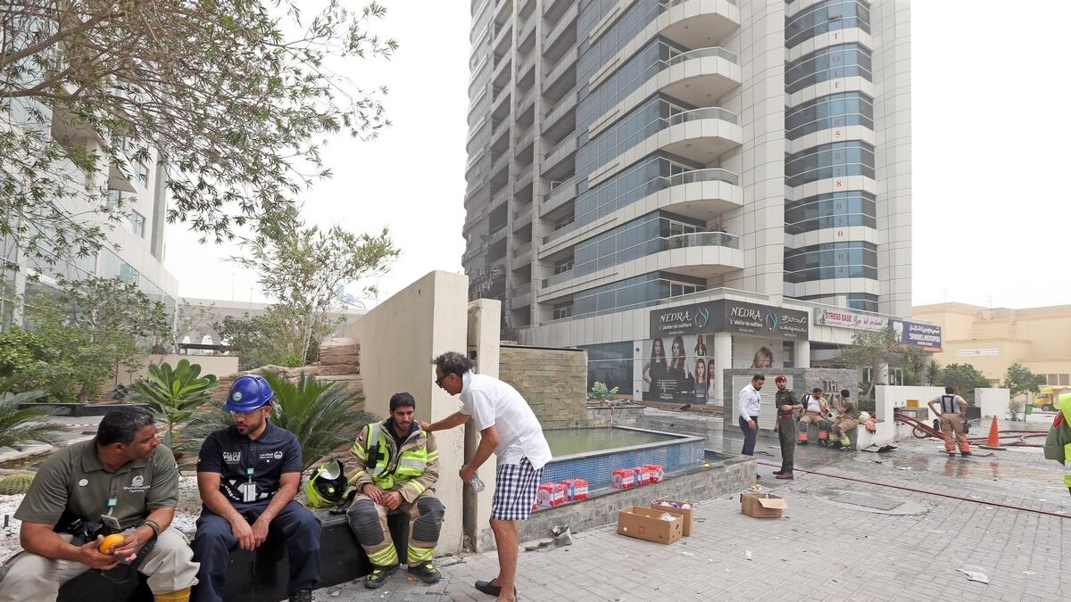 Residents permitted to re-enter Dubai Marina building after fire