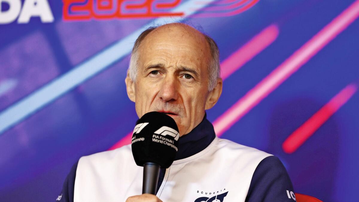 Straight talk: AlphaTauri boss Franz Tost at the Formula One Canadian Grand Prix on Saturday. — AFP