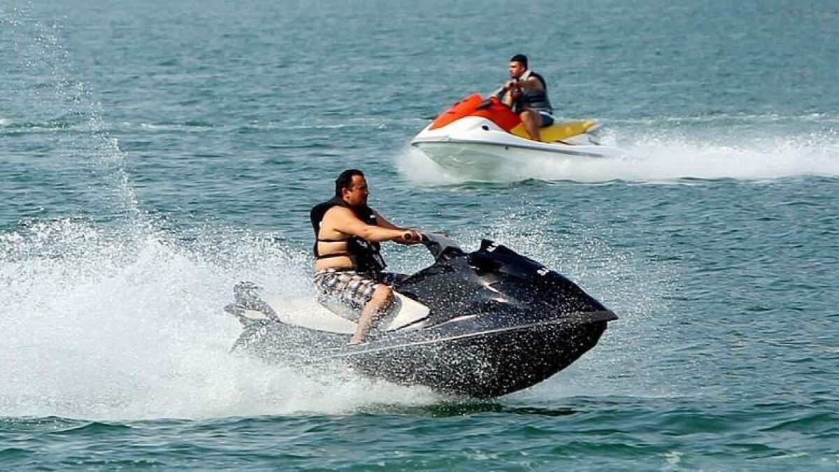Up to Dh2,000 fine for driving jet ski close to beach in UAE 