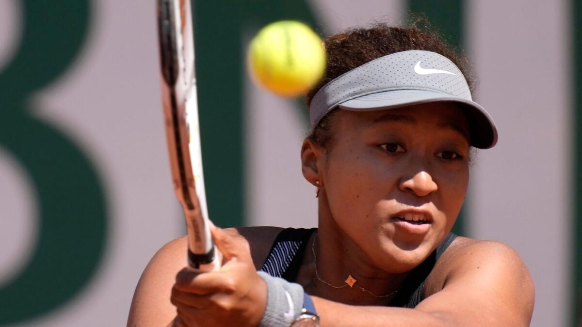 Naomi Osaka is getting ready to play on home returns. — AP