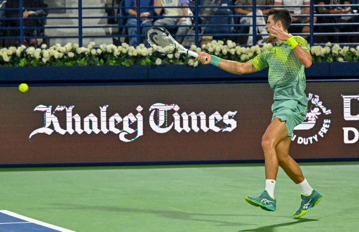 Novak Djokovic. — Photo by M.Sajjad