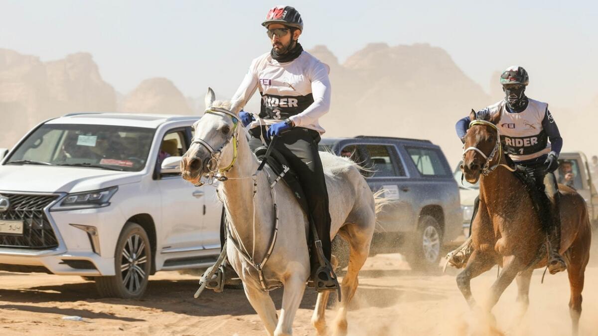 Sheikh Hamdan triumphs in Custodian of the Two Holy Mosques Endurance Cup