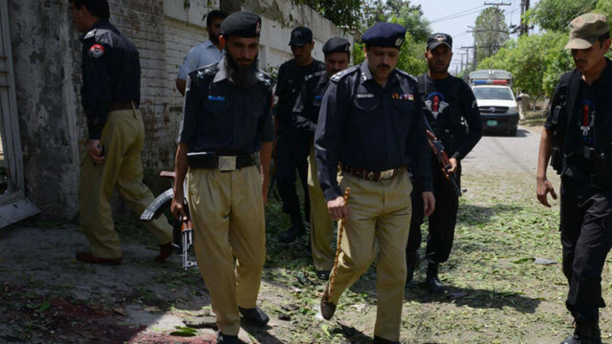 Two policemen killed in Pakistan suicide attack