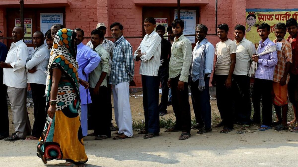 First phase of Battle Bihar ends, 57 percent voting 