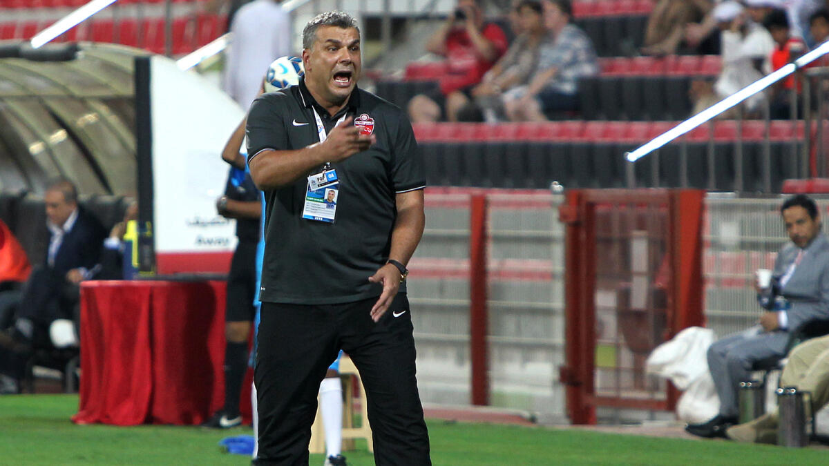 Al Ahli coach Cosmin Olaroiu will hope for full points from the match against Al Nasr.