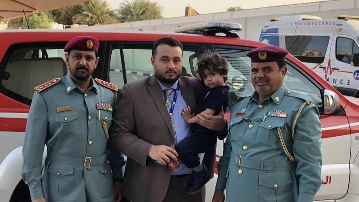Lost 4-year-old rescued by UAE police, reunited with family 1 hour later