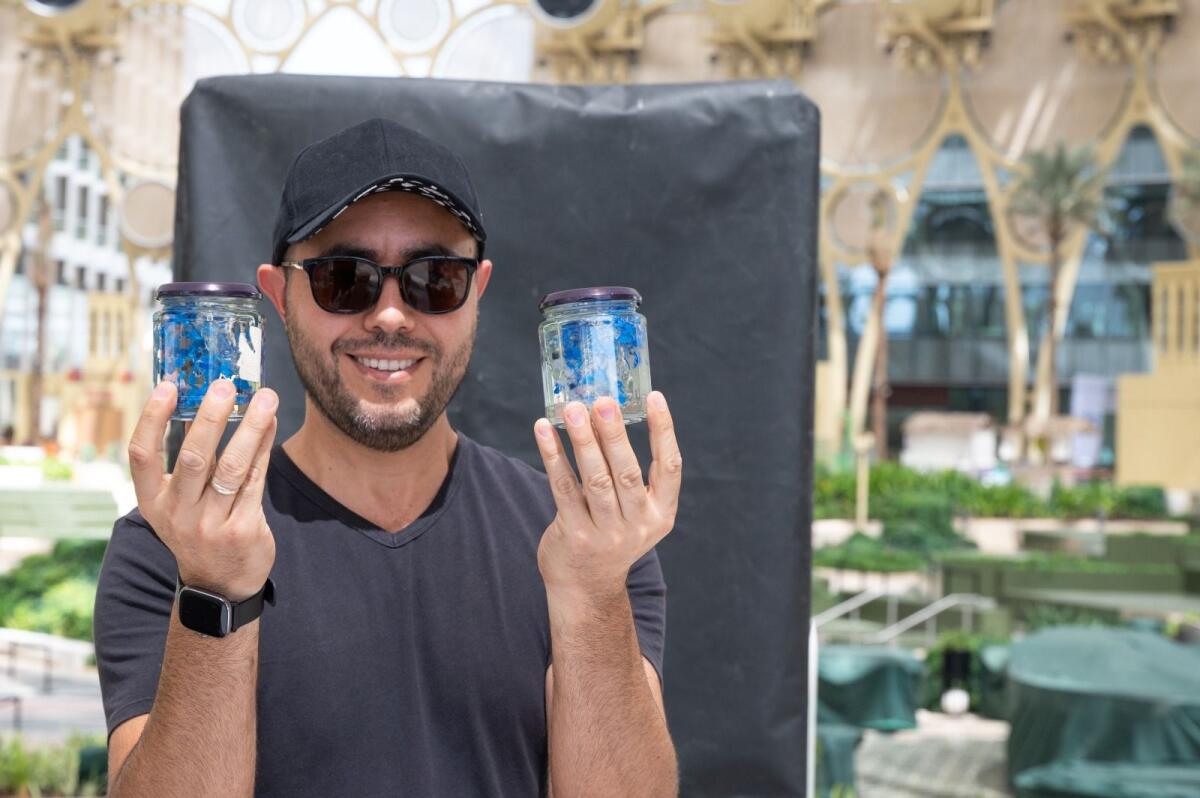 Hernan Torres, director Precious plastic Dubai.