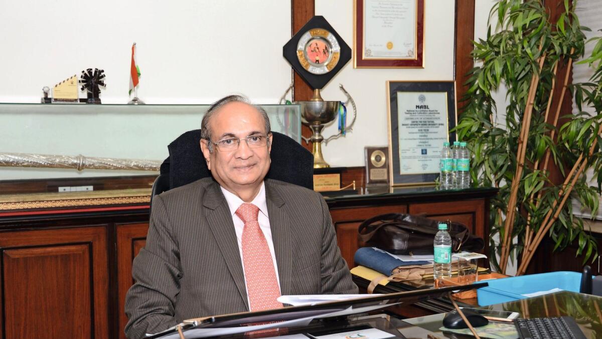 Prof. Dr. Manikrao Salunkhe,Vice Chancellor,Bharati Vidyapeeth(Deemed to be University)