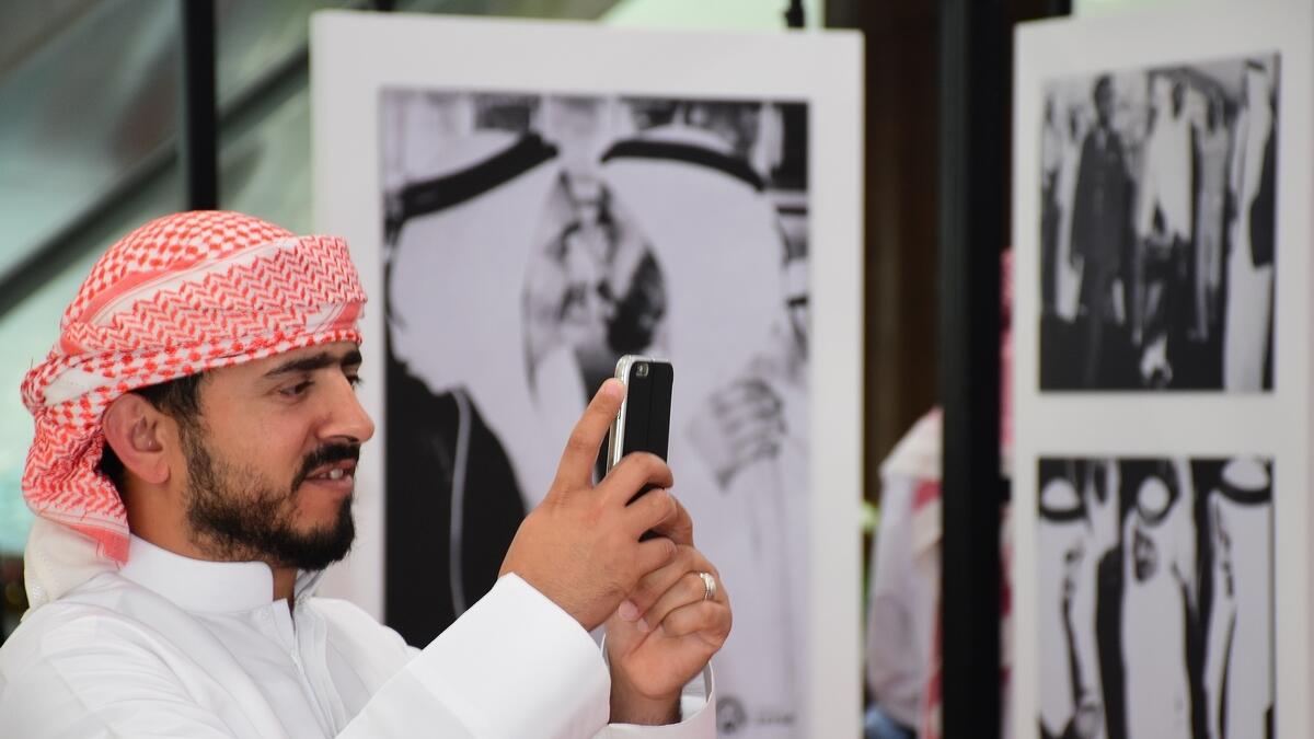 The Sheikh Zayed photo exhibition at Al Kifaf Centre will run for two weeks and is open to the public for free. It will move to other Dubai Municipality centres across the city.