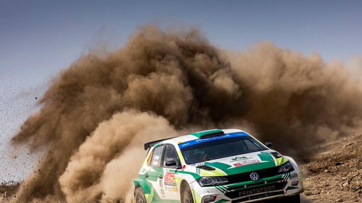 Saudi professional rally driver Rakan Al Rashed. — Supplied photo