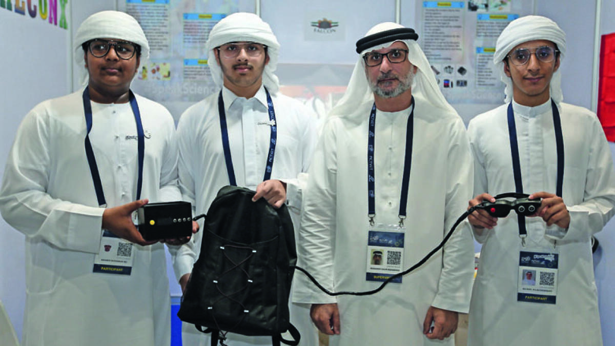 emirati, students, abu dhabi, science expo, Expo Sciences International, ESI