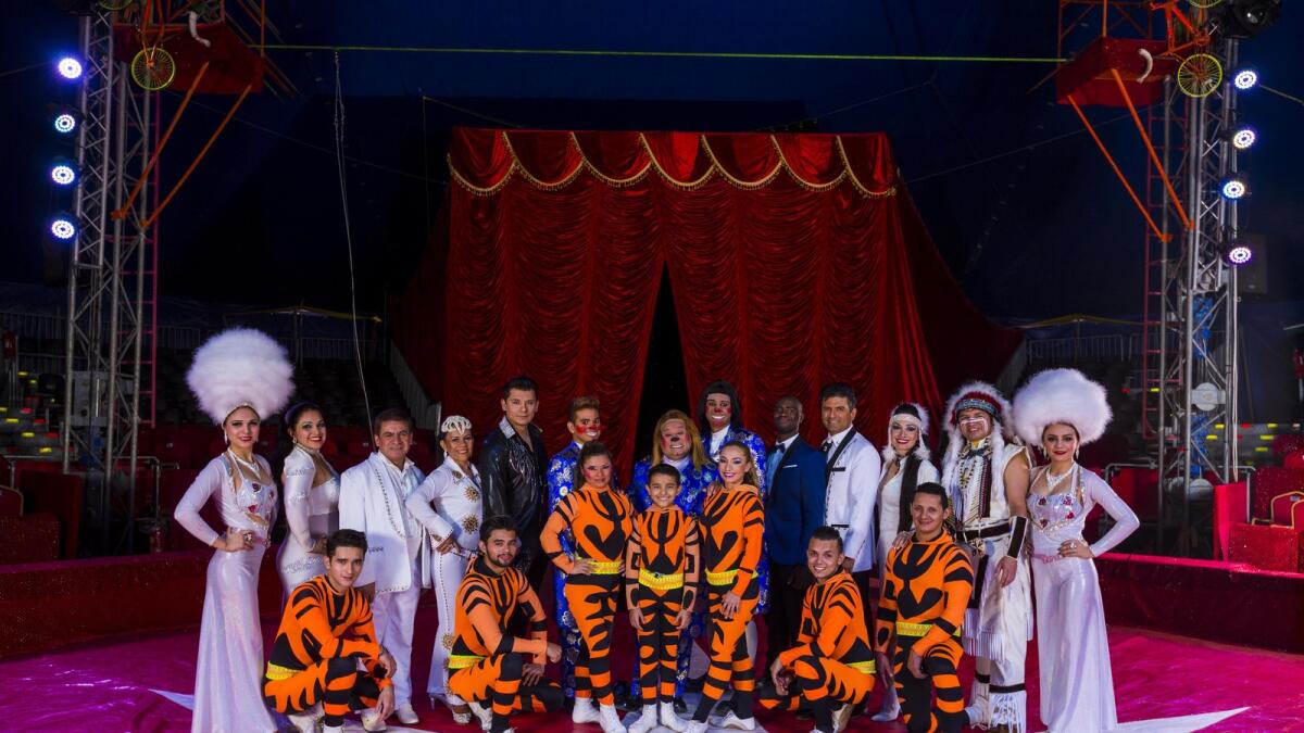 Great Vegas Circus comes to Abu Dhabi