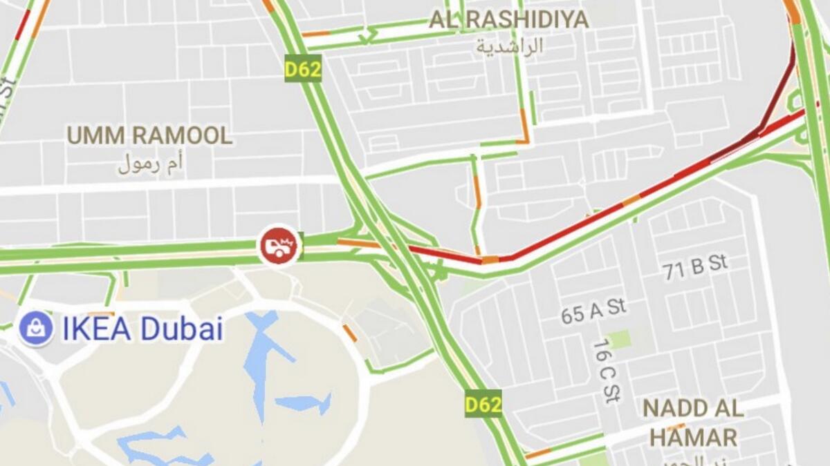 UAE traffic: Multiple accidents cause delay on these Dubai roads