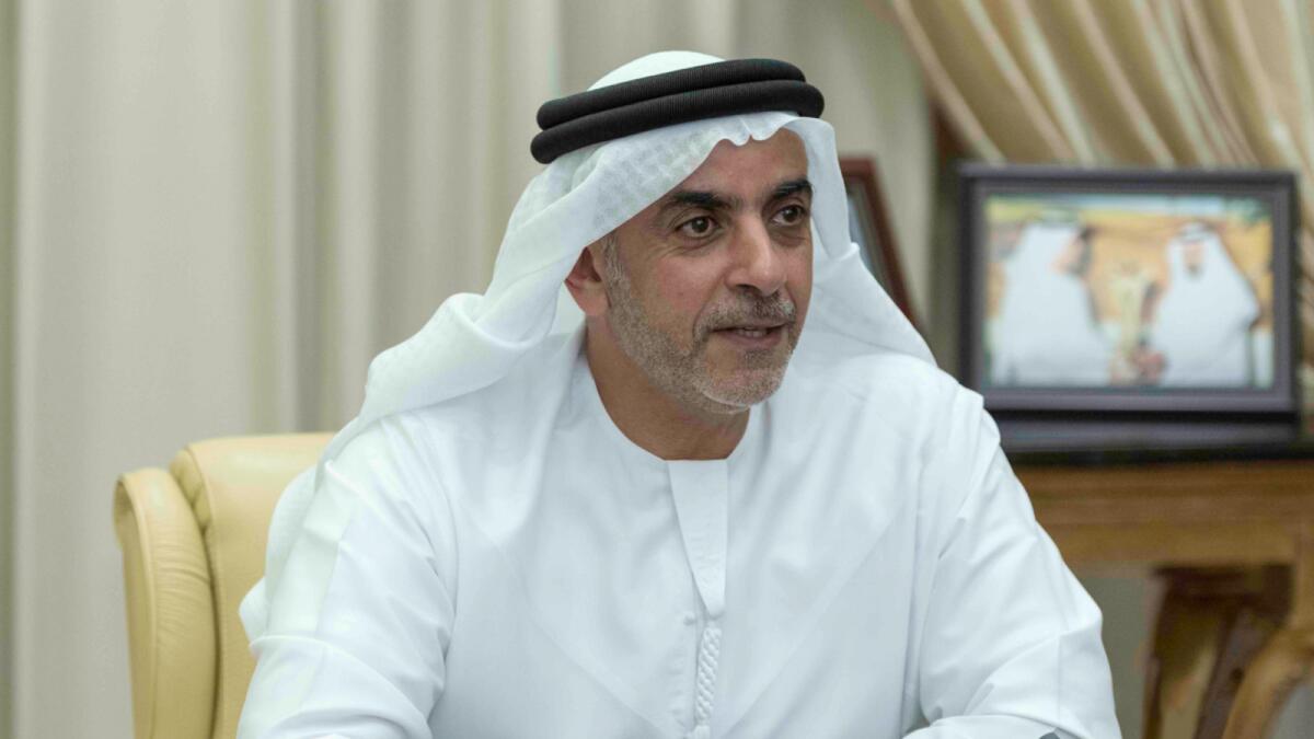 Lt. General Sheikh Saif bin Zayed Al Nahyan, Deputy Prime Minister and Minister of the Interior. Photo: Wam