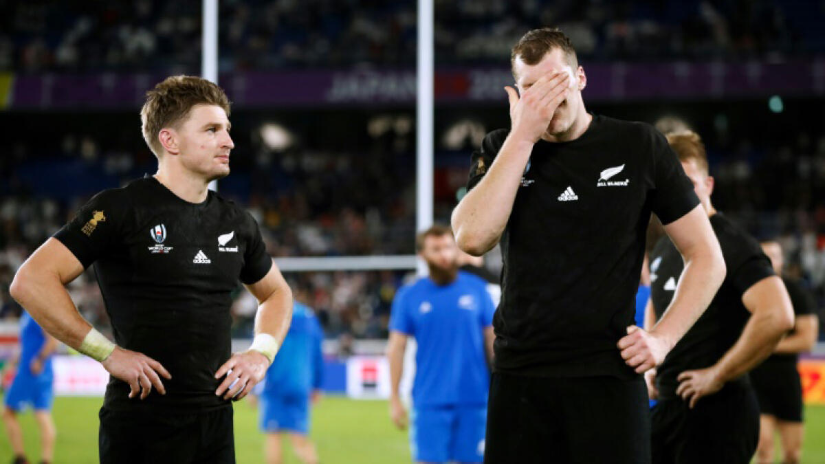 The All Blacks may not be able to take the field this year, New Zealand Rugby warned. -- AFP
