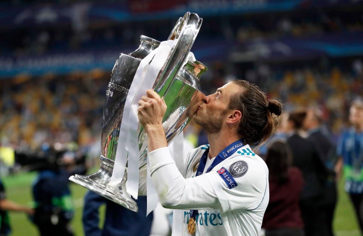 Former Real Madrid footballer Gareth Bale. — AP