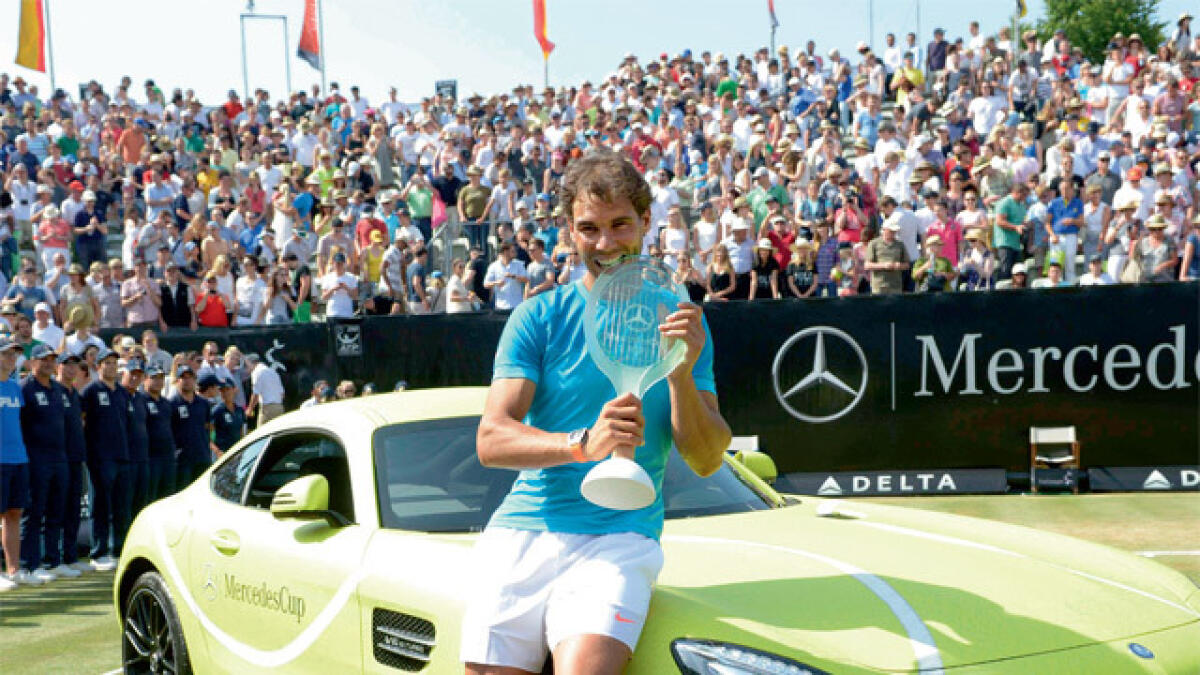 Rafael Nadal is back to his winning ways