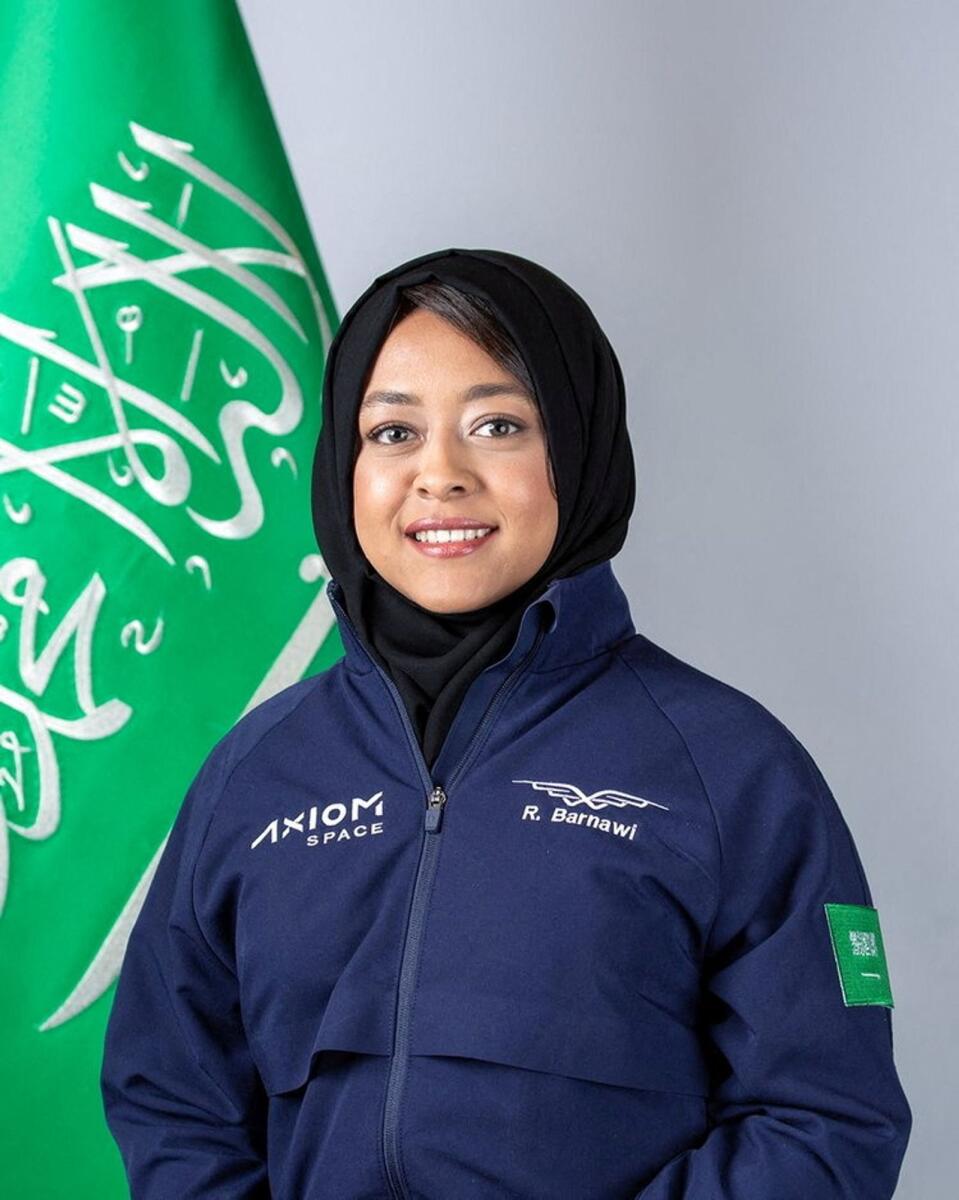 Rayyanah Barnawi, Saudi Arabia's first female astronaut. — Reuters