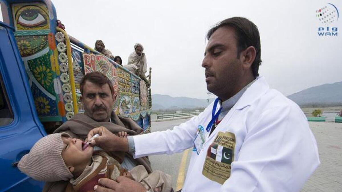 World applauds UAEs polio eradication efforts in Pakistan