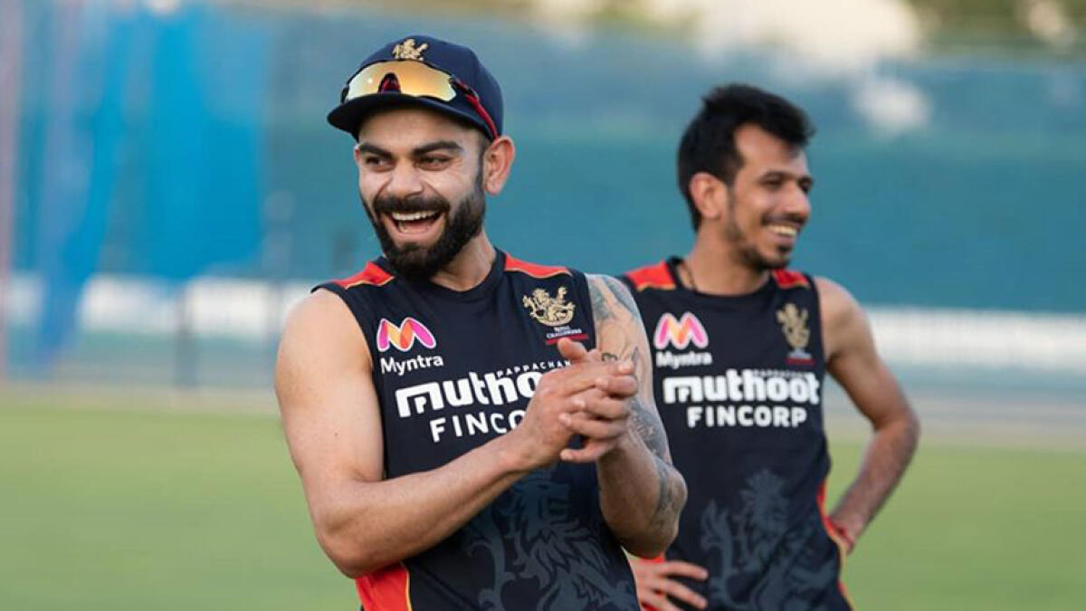 Virat Kohli said he didn't exactly miss the game during the Covid-forced lockdown. -- RCB Twitter