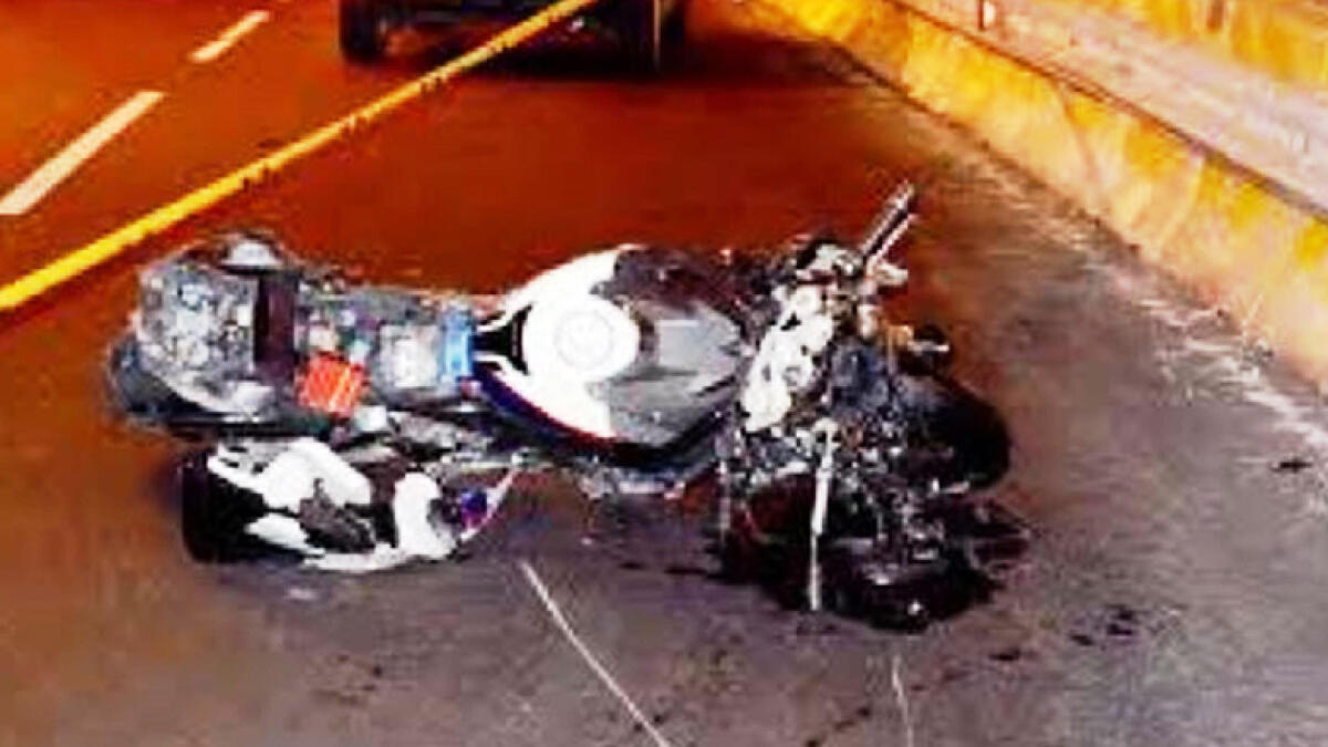 23-year-old Emirati man killed in motorbike crash