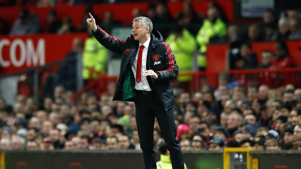 Manchester United interim manager Ole Gunnar Solskjaer says Manchester United are underdogs. — AP