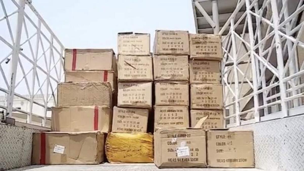 These 115,589 fake products worth Dh216,000 were seized in Dubai