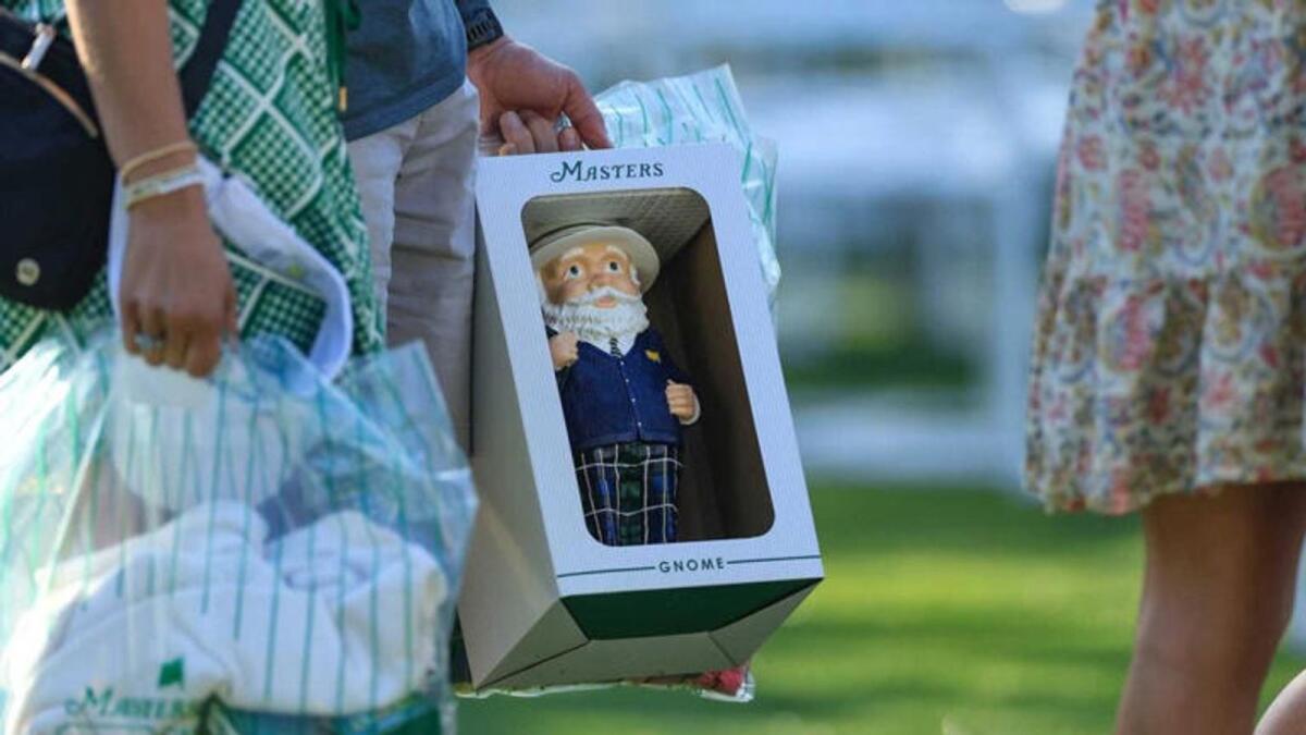 Gnome fever at The Masters - I was not expecting this. - Photo Nick Tarratt