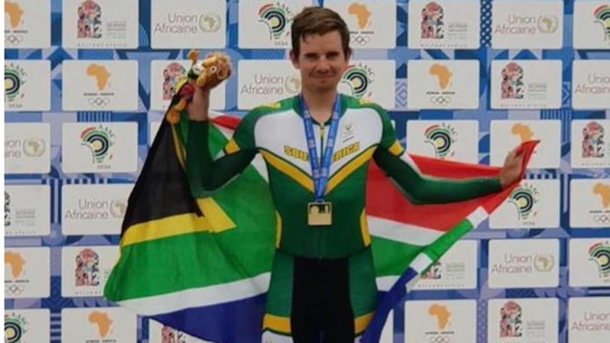 Ryan Gibbons is South Africa's current national road champion. — Supplied photo