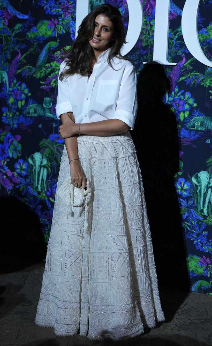 Author Shweta Bachchan Nanda keeps it simple and gorgeous in white