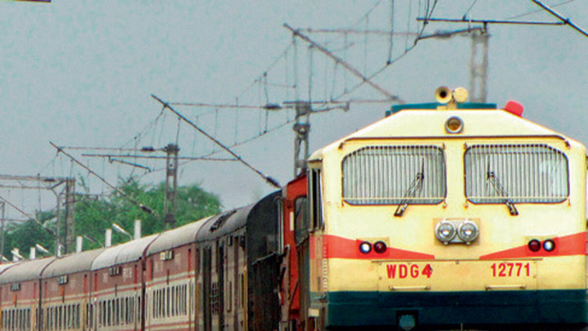  Indian farmer reaps a train after legal battle