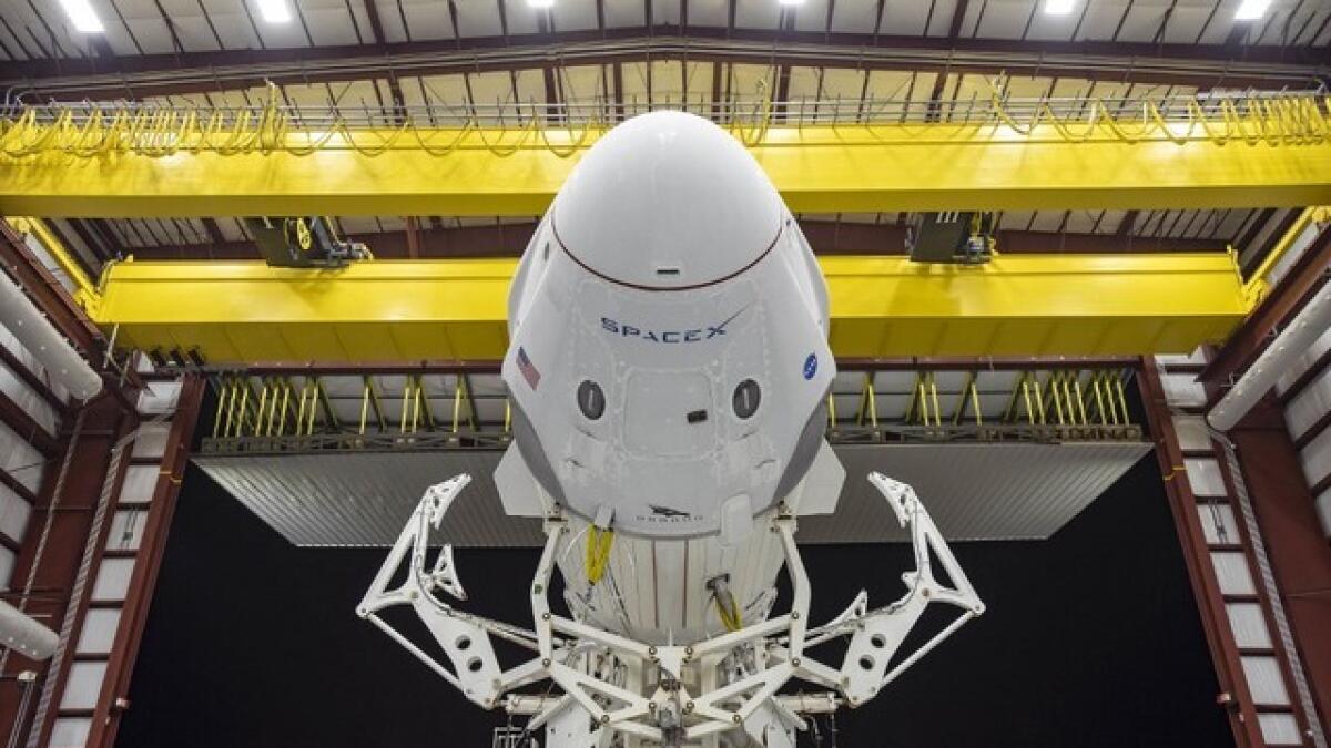 NASA, go-ahead, first, crewed, SpaceX flight, May 27