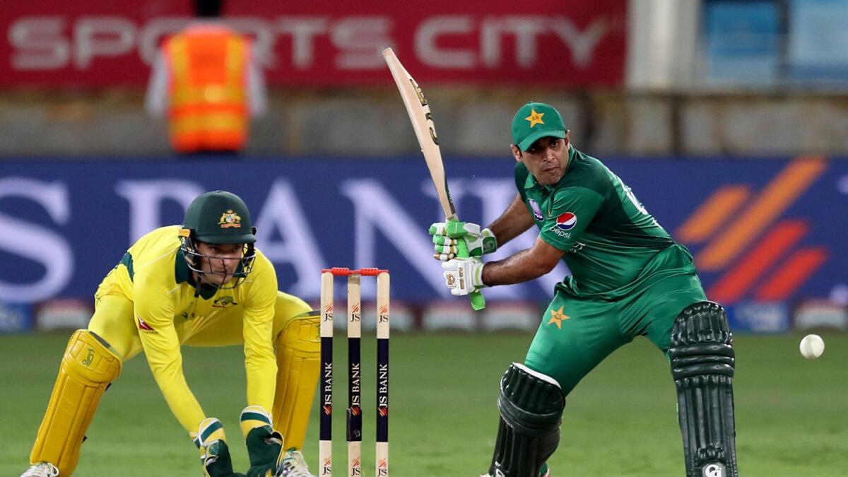 Pakistan batsman Abid Ali during a one-day match against Australia at the Dubai International Stadium on March 29, 2019. (AFP file)