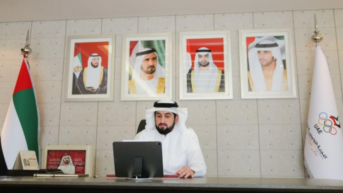 Sheikh Ahmed bin Mohammed bin Rashid Al Maktoum. (Dubai Media Office Twitter)